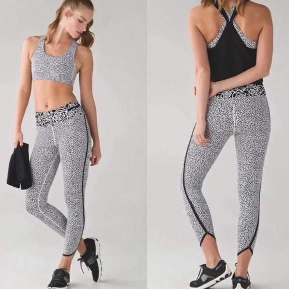 Lululemon Real Quick Tight Leggings Sz 8 - Picture 1 of 15